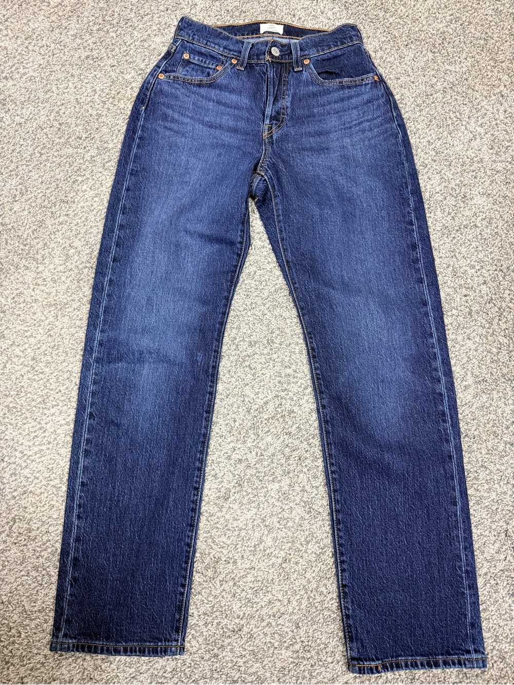 Levi's Indigo Straight-Leg Jeans